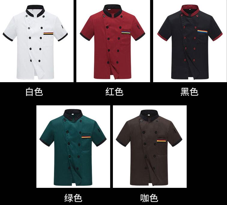 酒店厨师工服定做款式图选择